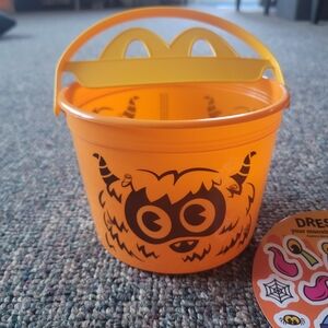 Halloween McDonald's Boo bucket